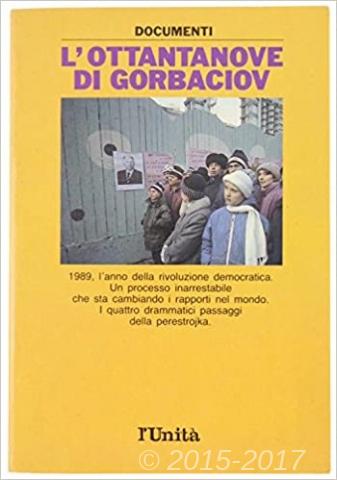 Copertina di L'ottantanove di Gorbaciov 